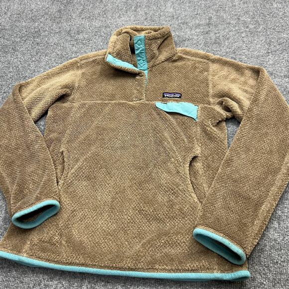 Patagonia Pullover Womens Small Fleece Polartec Thermal Pro Snap Neck Outdoors - Picture 2 of 11